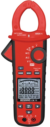 Stromzangenmultimeter CM 12 10 mA-600 A