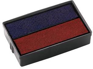 COLOP Stempelersatzkissen COLOP® E10 COLOP® Mini-Dater S160 S160L 27 x 15 mm (B x H) blau/rot