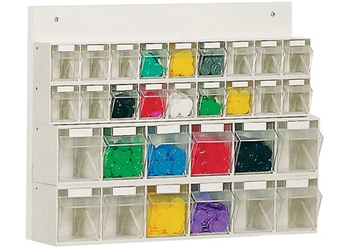 Klarsichtmagazin H410xB600xT108mm 18 x A