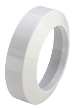 PVC Abdeckrosette weiss Ø 100mm