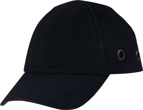 Anstoßkappe 54-59cm schwarz Schirml.7cm