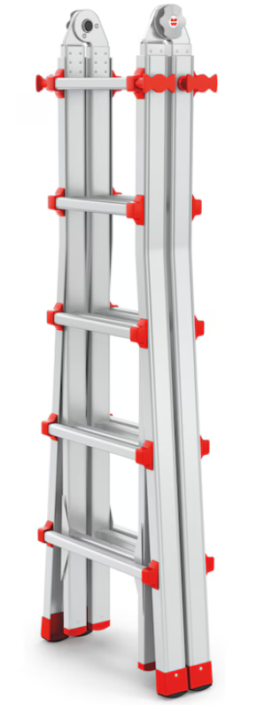 Alu-Profi-Teleskopleiter I 4x5 Stufen