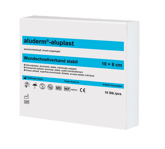 aluderm®-aluplast stabil 10 Stück a 10 x 6 cm I 1009151