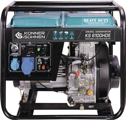 DIMAX Stromerzeuger KS 6100 HDE 5 kW Diesel