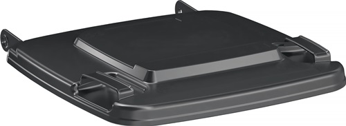 Deckel PE grau f.Müllgroßbehälter 120l S