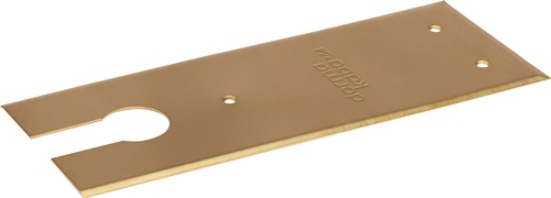 Deckplatte zu BTS 84 Ms.matt gebürstet