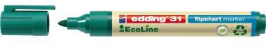 EDDING Flipchartmarker edding 31 EcoLine 1,5-3mm grün edding 31 EcoLine 1,5-3mm grün