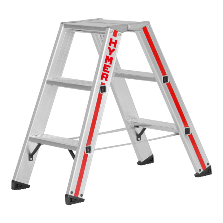 Stufenstehleiter 2x3 Stufen