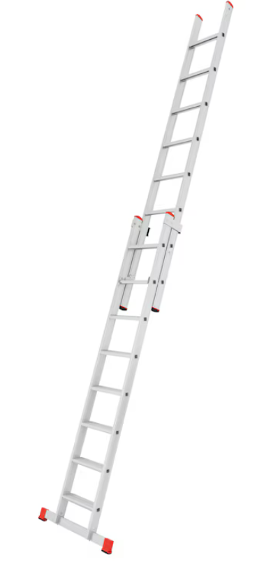 Alu-Stufenschiebeleiter I 2x8 Stufen