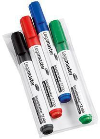 LEGAMASTER Whiteboard-/Flipchartmarker Legamaster TZ 100 1,5-3mm farbig sortiert Rundspitze 4 St./Pack.