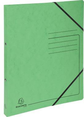 EXACOMPTA Ringbuch Exacompta DIN A4 Colorspankarton lindgrün