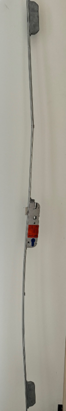 DIN L/R Mehrfachverriegelung mit Flach-stulp 16 mm  30 mm 92 mm | LÖ0014