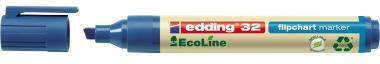EDDING Flipchartmarker edding 32 EcoLine 1-5mm blau edding 32 EcoLine 1-5mm blau