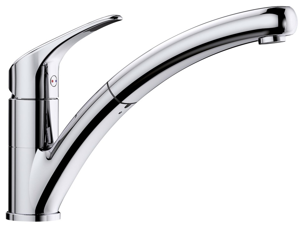 Blanco Bravon-S 520283 Chrom Niederdruckarmatur/ ausziehbar