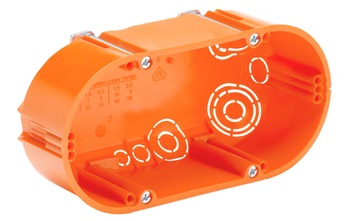 Ø68 mm Hohlwand-Doppel-Geräte-Verbindungsdose