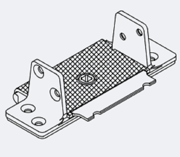 Falzverbinder 124-si-3mm (VE=20) /RG143