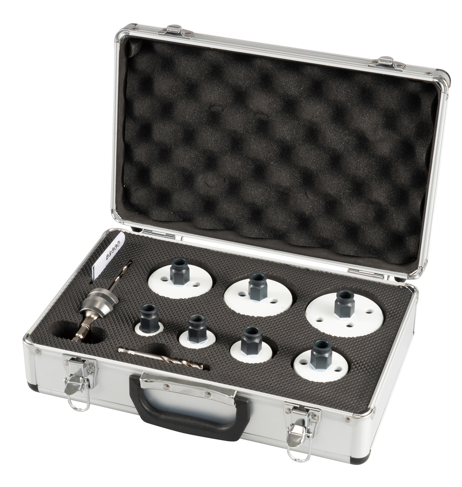 E-12295 EZYCHANGE Lochsägen-Set universal 9-teilig HSS-BiM