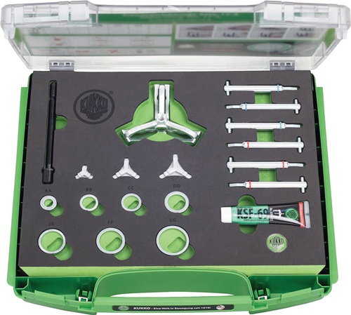 Kugellagerabziehersatz K-70 18tlg.Spannb