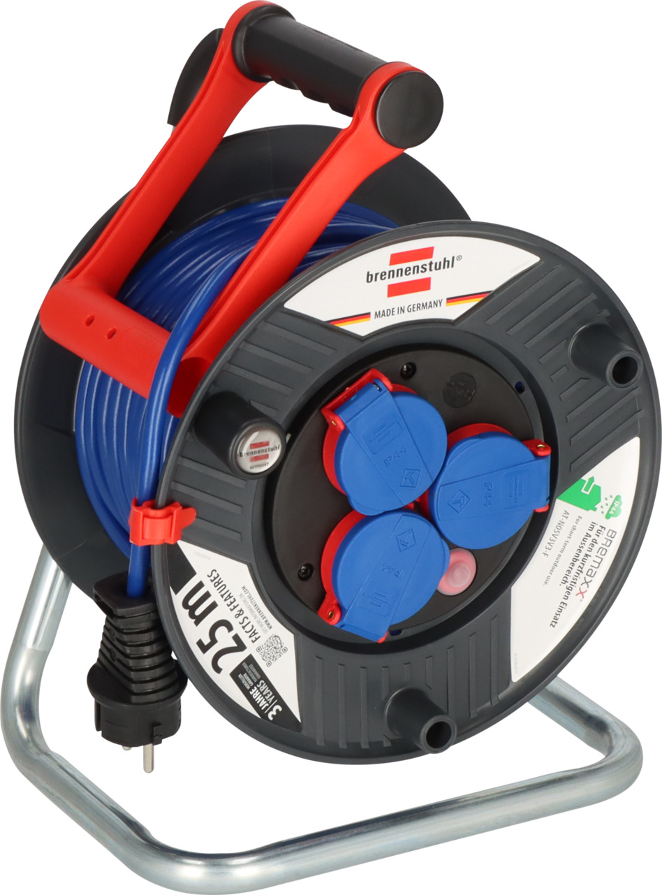 Garant® IP44 Kabeltrommel (25m, Spezialkunststoff, Made in Germany)