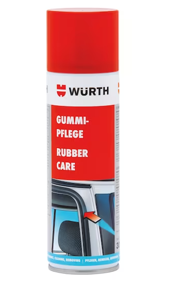 Gummipflegespray