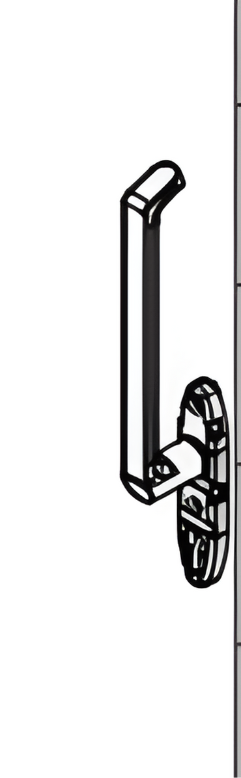 HS-Handhebel innen SW (VE=1) /RG149