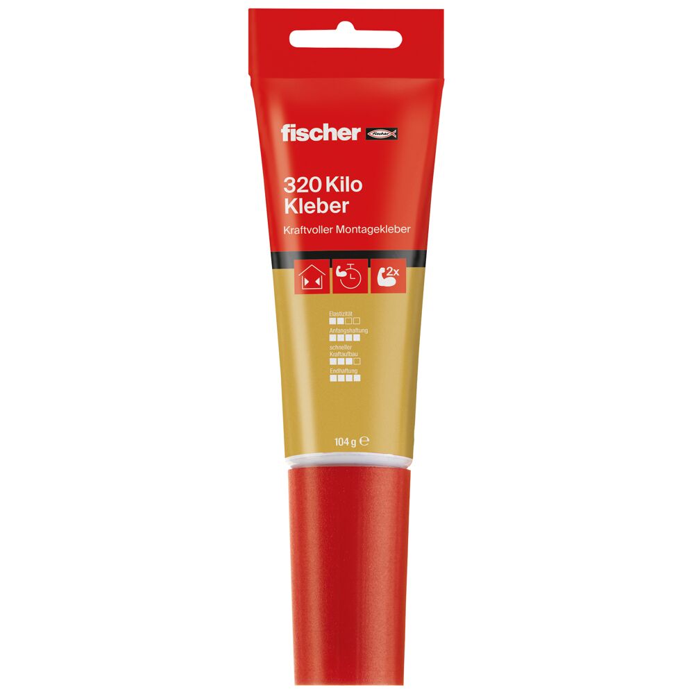 320 Kilo Kleber 80ml von fischer