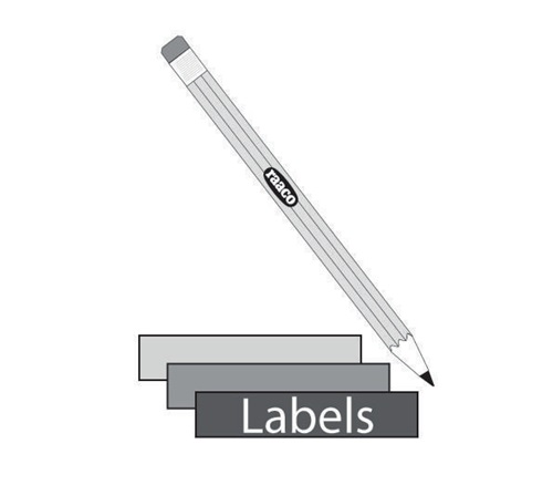 Etikettensatz 12St. B.104xH.26mm f.Art.N