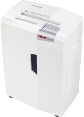 HSM Aktenvernichter HSM® shredstar X12pro P-5 Papier Heftklammern Büroklammern Kreditkarten CDs/DVDs Partikelschnitt weiß