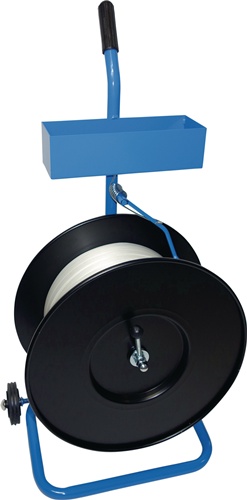 Bandabroller Umreifungsbänder fahrbar f.