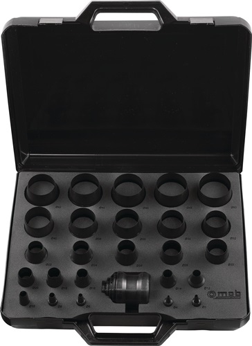 Patentlocheisensatz 26-tlg.Blechkasten P