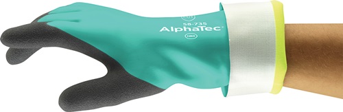 Chemiehandschuh AlphaTec 58-735 Gr.10 gr