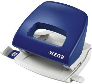 LEITZ Locher Leitz NeXXt 5038 8cm 16 Bl. (80 g/m²) mit Anschlagschiene blau