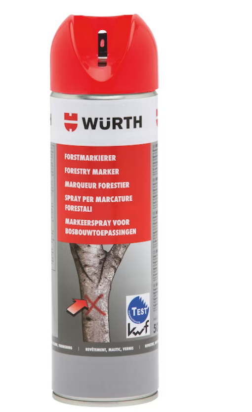 Forstmarkierer von Würth | Rot