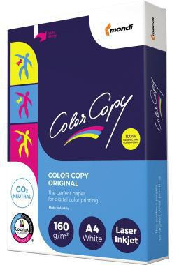 COLOR COPY Kopierpapier Color Copy DIN A4 160g/m² elementar chlorfrei gebleicht holzfrei weiß 250 Bl./Pack.