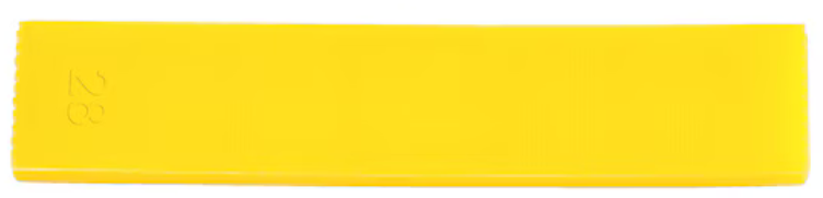 Verglasungsklotz gelb I 28x4