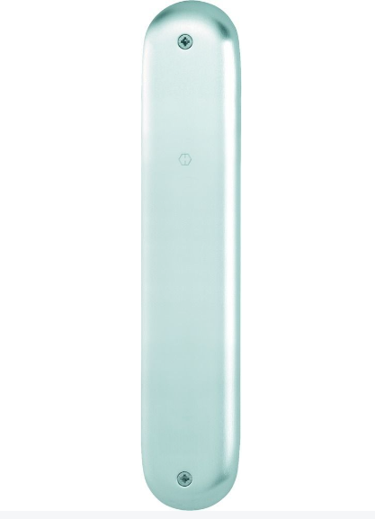 Hoppe Langschildpaar als Blindschild Aluminium I LL4118