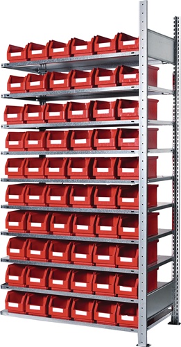 Steckregal H2000xB1000xT300mm Anbauregal