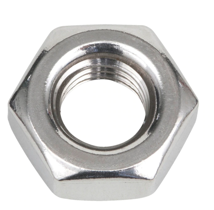 M10 Sechskantmutter, Edelstahl blank