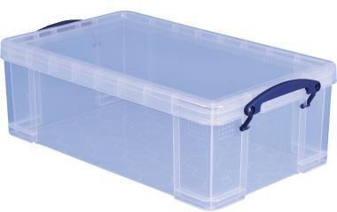 REALLY USEFUL BOX Aufbewahrungsbox Really Useful Box 46,5 x 15,5 x 27 cm (B x H x T) 12l Polypropylen transparent