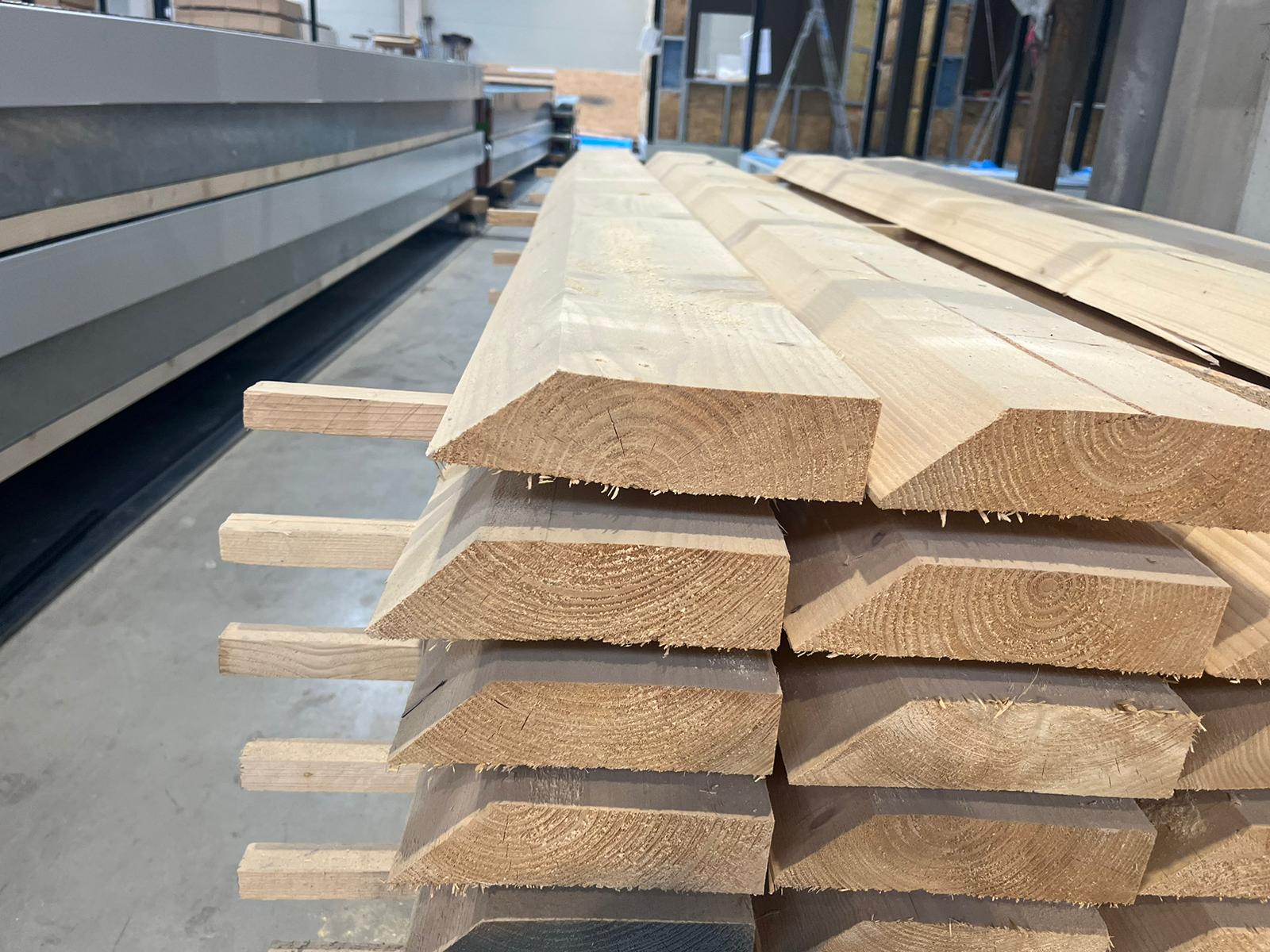 Keilbohlen 50/200 mm