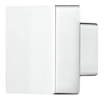 Möbelknopf 30 x 30 mm, silber