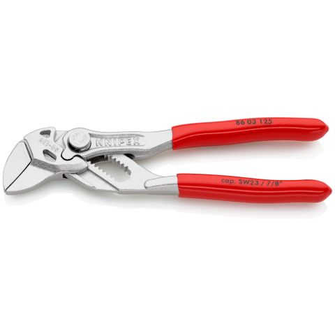 KNIPEX 125 mm Mini-Zangenschlüssel Zange und Schraubenschlüssel in einem Werkzeug