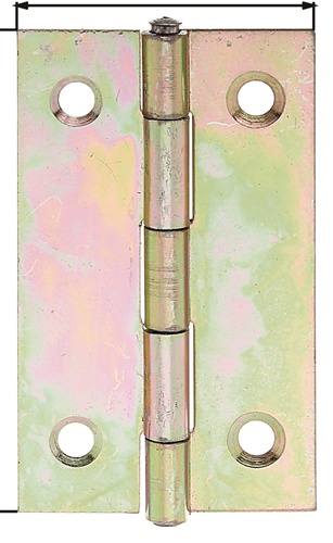 Scharnier H.100mm B.49mm S.1,25mm STA sd