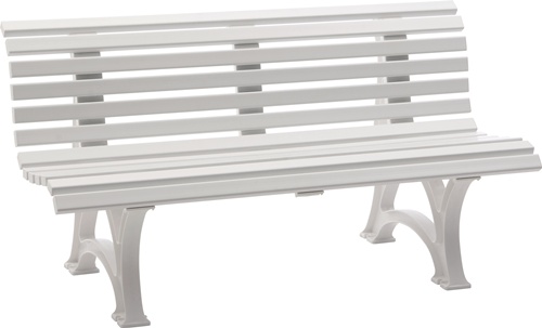 NW Parkbank  L1500xB640xH800 mm weiß