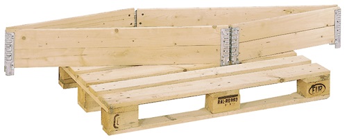 Palettenaufsatzrahmen L1200xB800mm 4 Sch