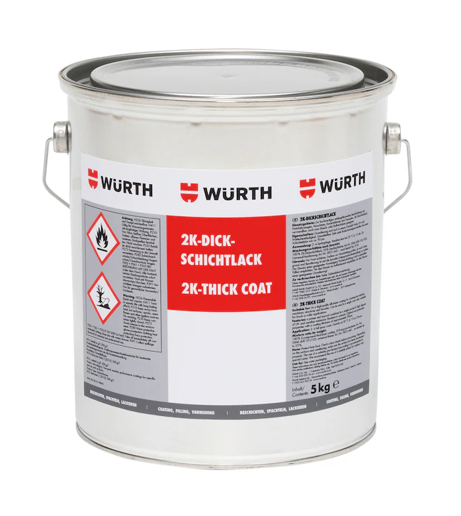 2K-Dickschichtlack 5 L, Farbton: RAL 7035 lichtgrau