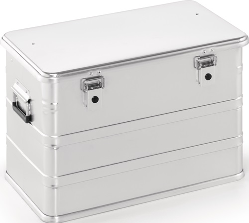 Aluminiumbox L582xB385xH397mm 76l m.Klap