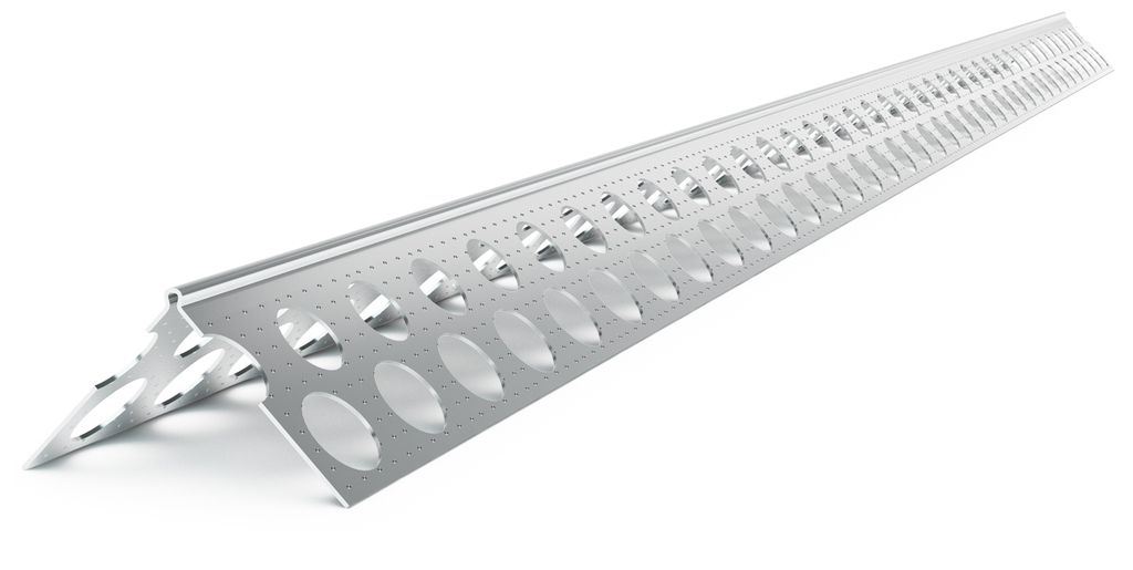 Eckschutzschiene Alu Eckprofil für Trockenbau 90° 23,5x23,5x3000 mm