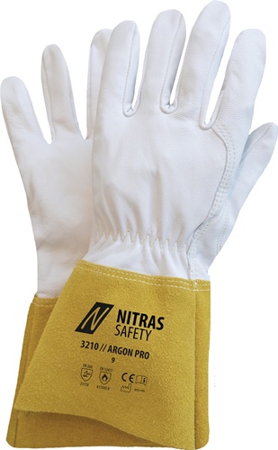 Schweißerhandschuhe ARGON PRO Gr.10 grau