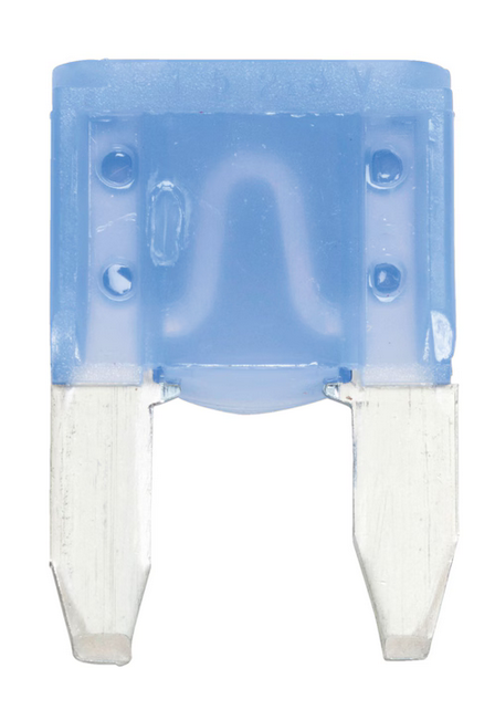 Flachstecksicherung MINI Silver 15 A I Türkis